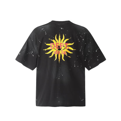 GALLERY DEPT Sun God Hand-Painted Heavyweight T-Shirt