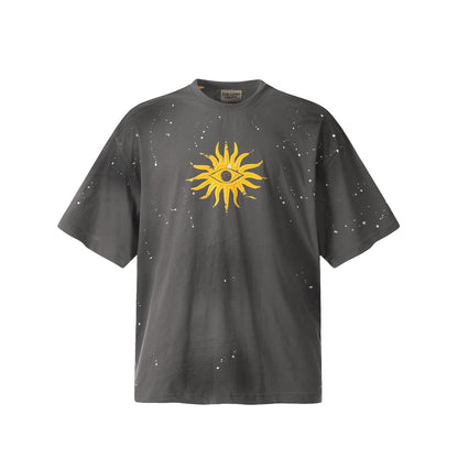GALLERY DEPT Sun God Hand-Painted Heavyweight T-Shirt
