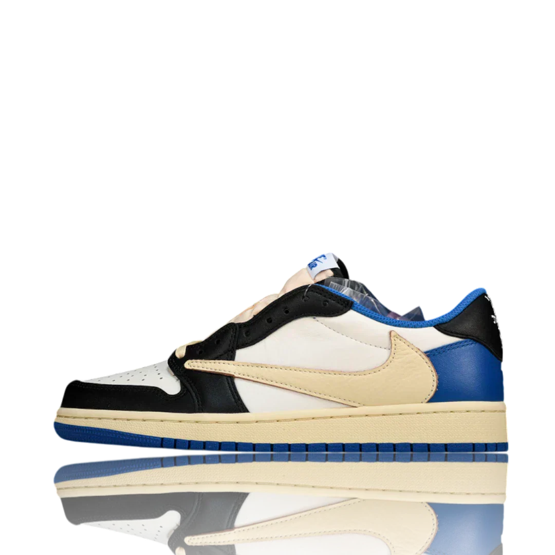 Travis Scott x AJ1 Low OG Fragment ‘Military Blue’