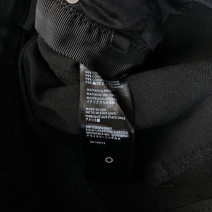 AMIRI CORE APPLIQUE BLACK LEATHER JEANS