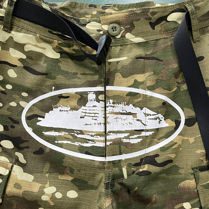 CORTEIZ CARGO PANTS CAMO