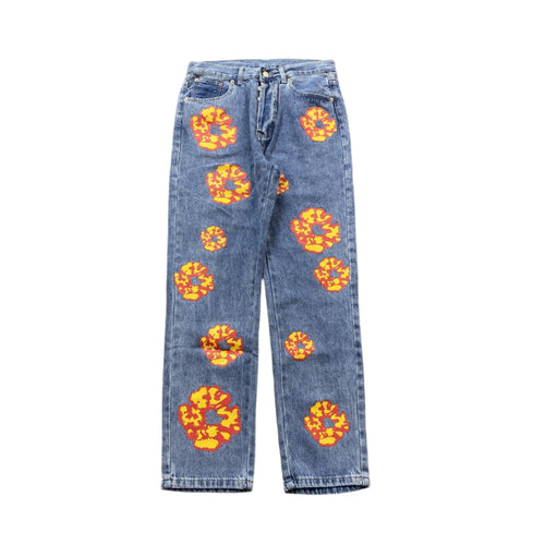 DENIM TEARS x OFFSET JEANS LIGHT WASH