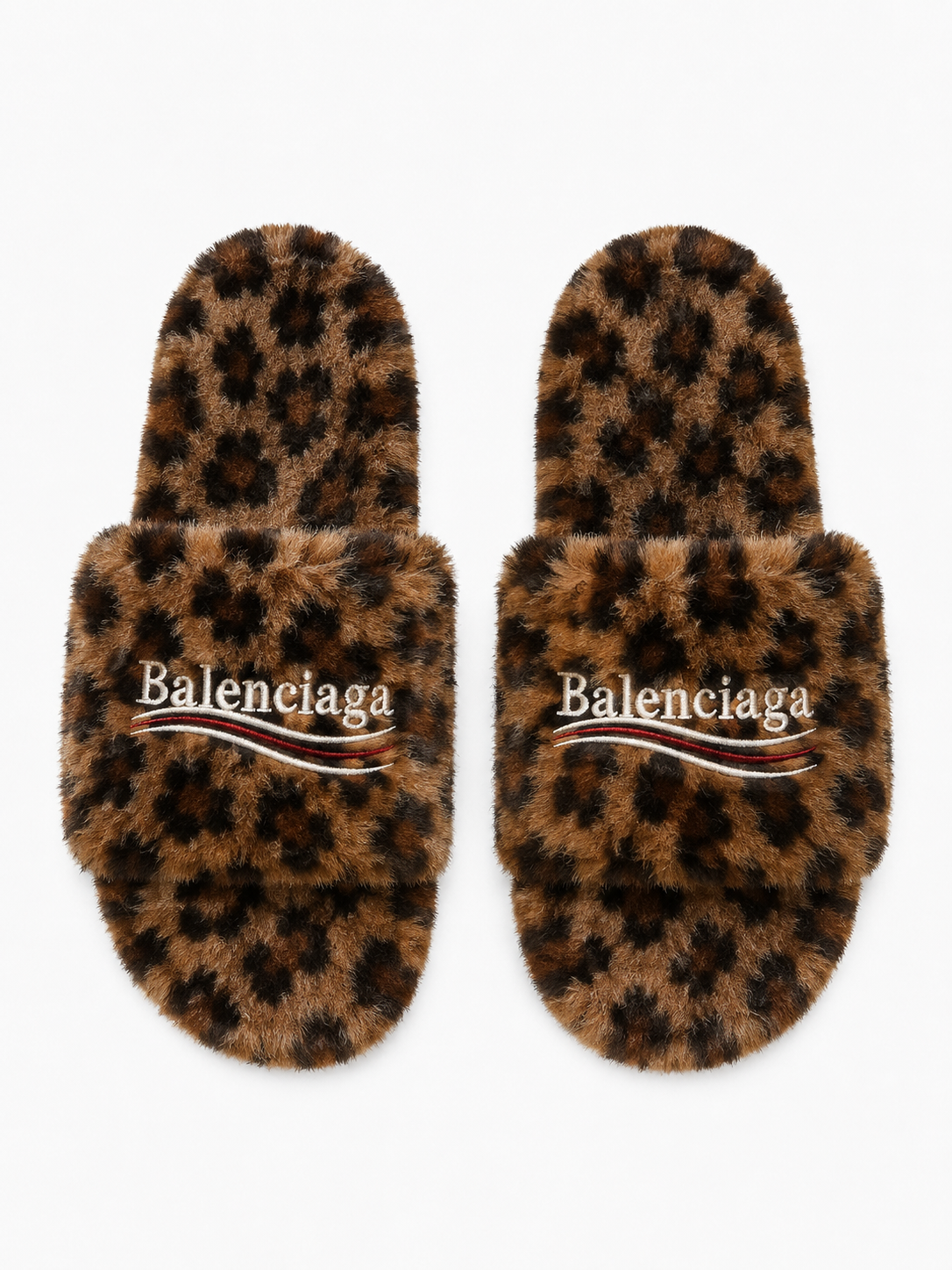 Balenciaga Furry Slide Sandal