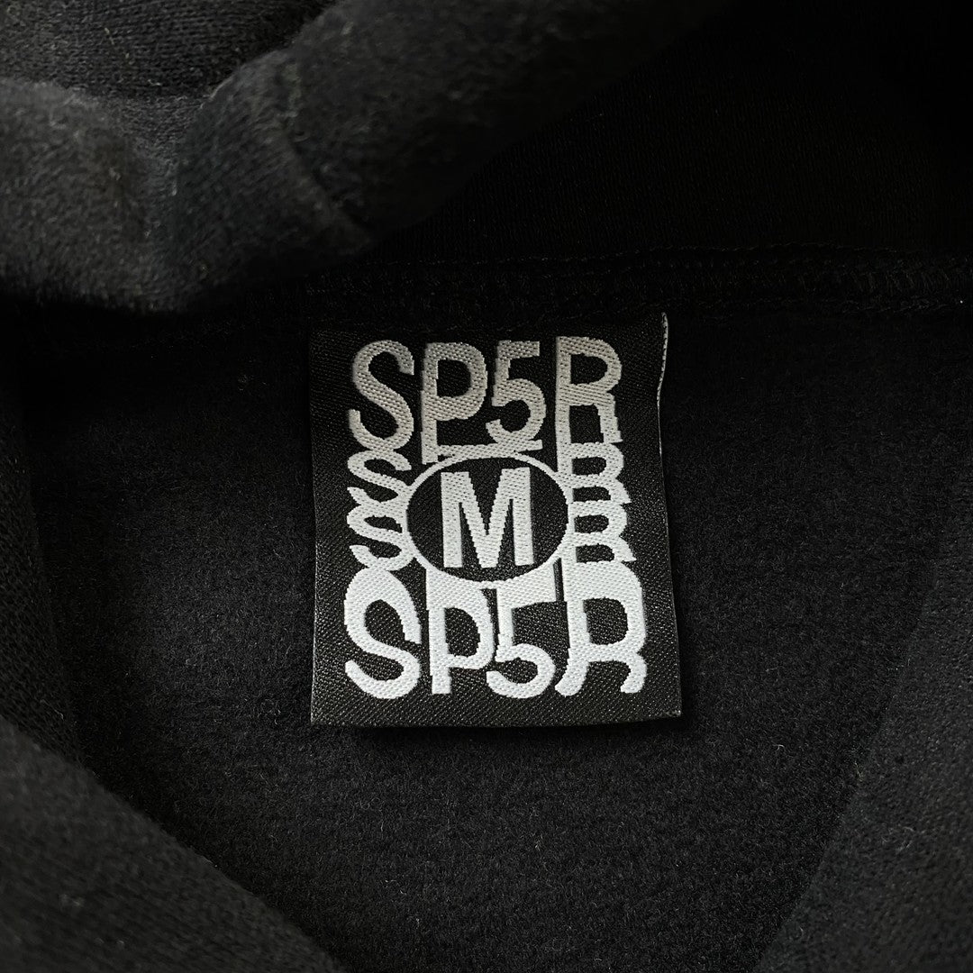 JUICE WRLD x SP5DER HOODIE BLACK