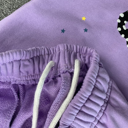 SP5DER ACAI SWEATPANTS PURPLE