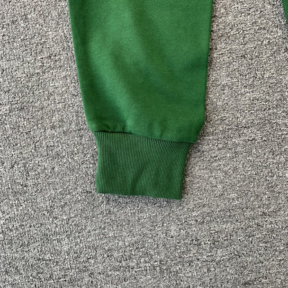 SP5DER WEB HOODIE HUNTER GREEN
