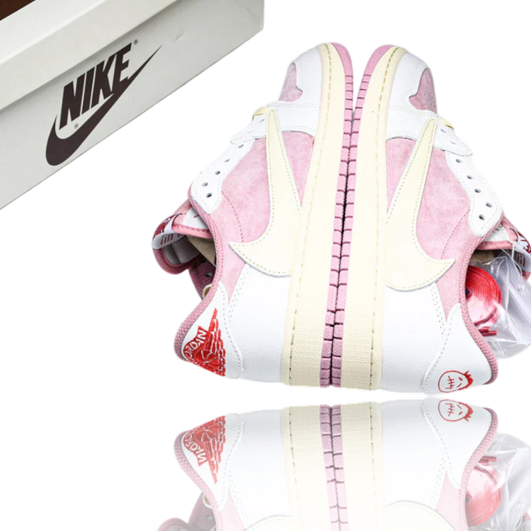 Travis Scott x AJ1 Low OG 'Shy Pink'