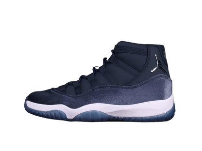 AIR JORDAN 11 RETRO NAVY VELVET MIDNIGHT NAVY/METALLIC SILVER/WHITE