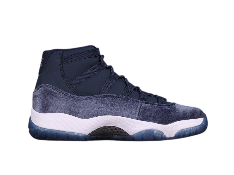 AIR JORDAN 11 RETRO NAVY VELVET MIDNIGHT NAVY/METALLIC SILVER/WHITE