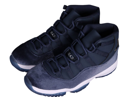 AIR JORDAN 11 RETRO NAVY VELVET MIDNIGHT NAVY/METALLIC SILVER/WHITE