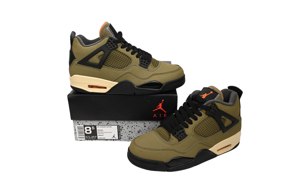 Air Jordan 4 Amu Army Green