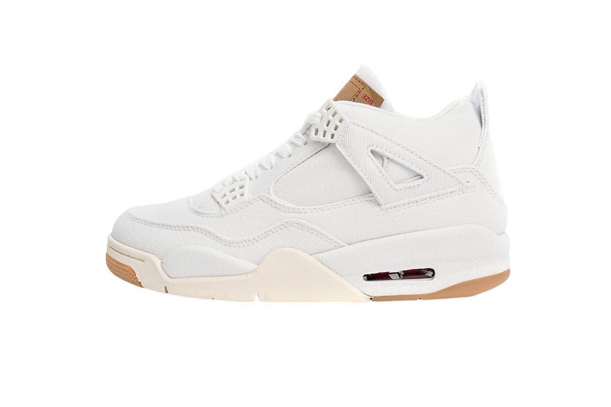 Air Jordan 4 Levi's White
