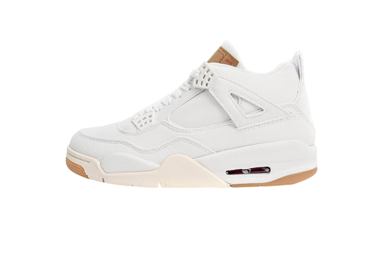 Air Jordan 4 Levi's White