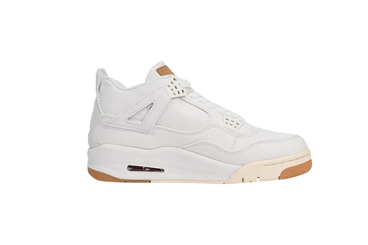 Air Jordan 4 Levi's White