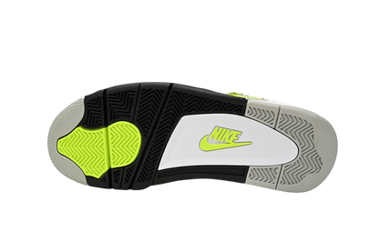 Air jordan 4 Plush Fluorescent Yellow
