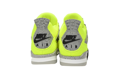 Air jordan 4 Plush Fluorescent Yellow