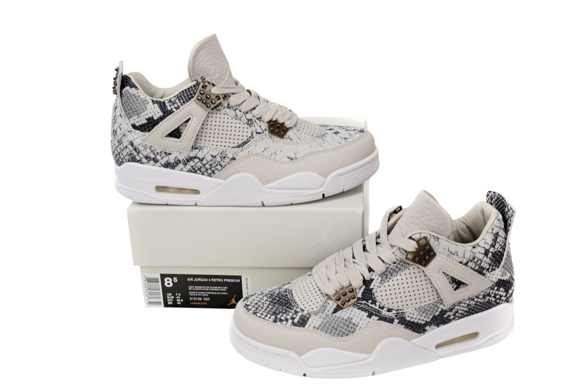 Air Jordan 4 Premium “Snakeskin”