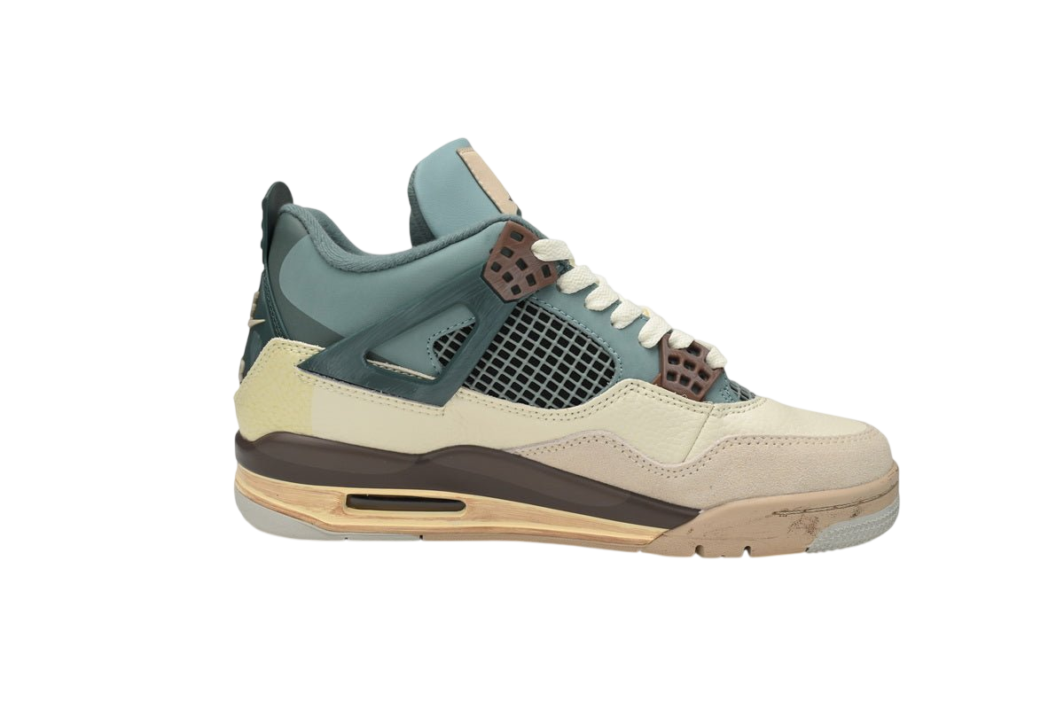 Air Jordan 4 Retro Blue Grey Brown