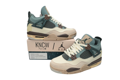Air Jordan 4 Retro Blue Grey Brown