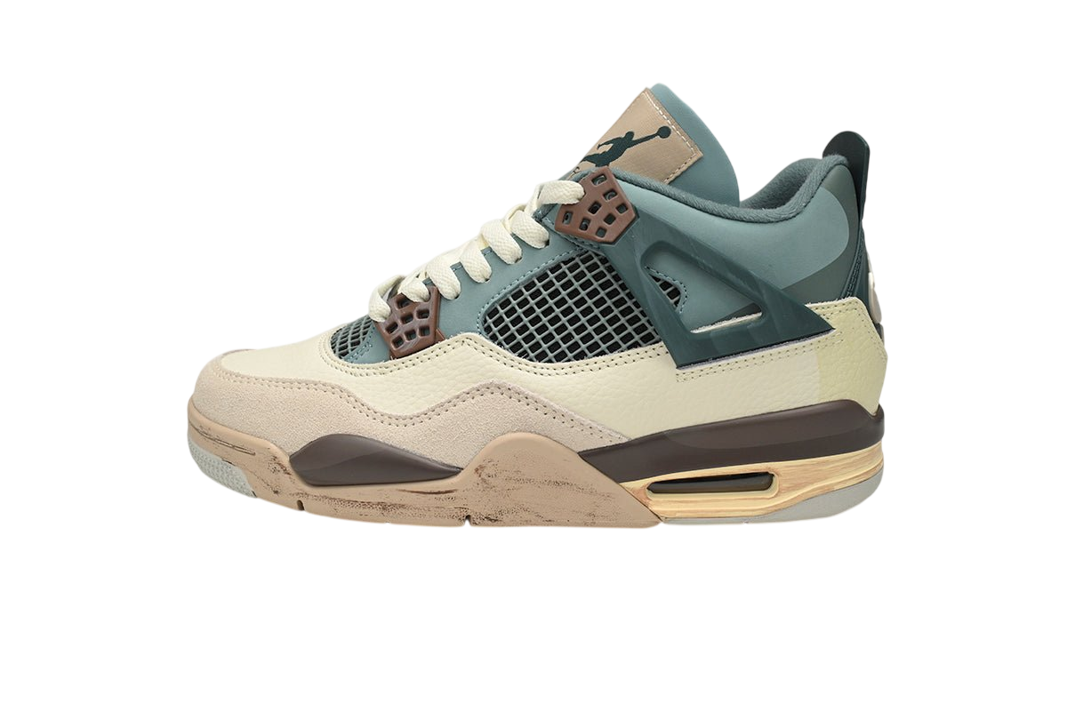 Air Jordan 4 Retro Blue Grey Brown