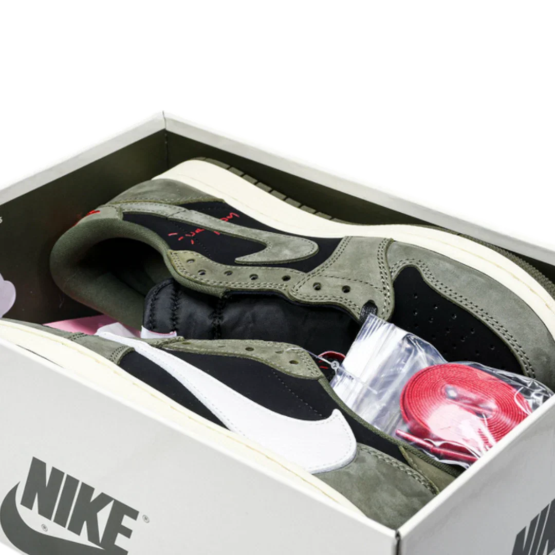 Travis Scott x AJ1 Low OG 'Black Olive'