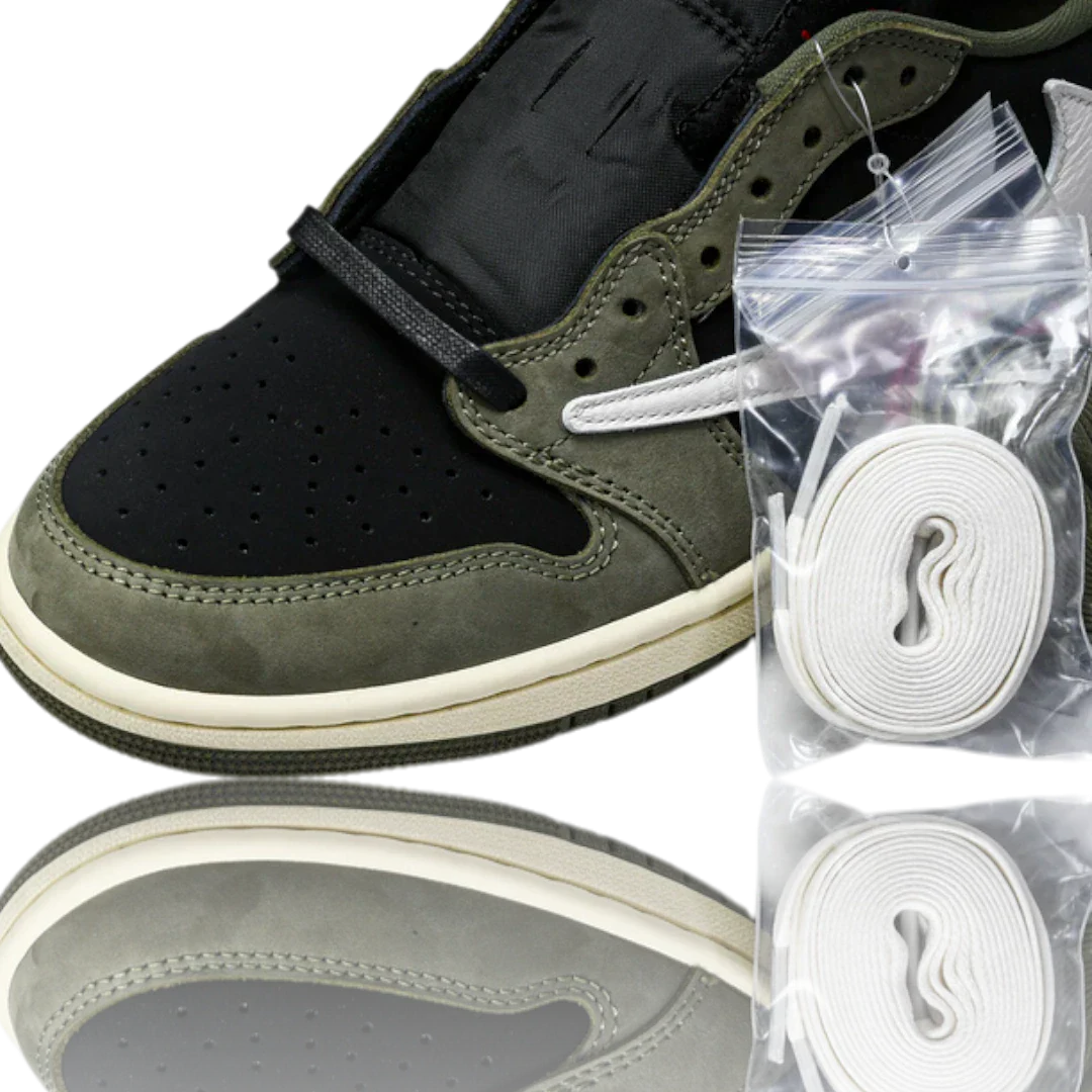 Travis Scott x AJ1 Low OG 'Black Olive'
