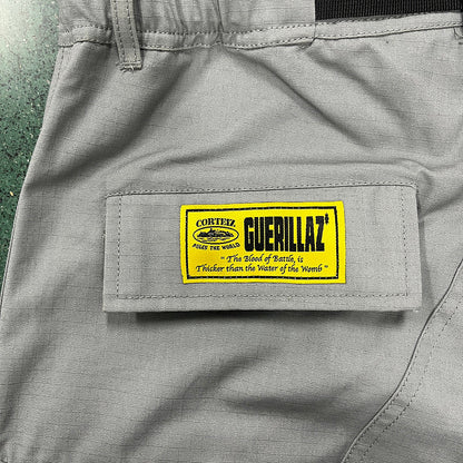 CORTEIZ CARGO PANTS STONE GREY